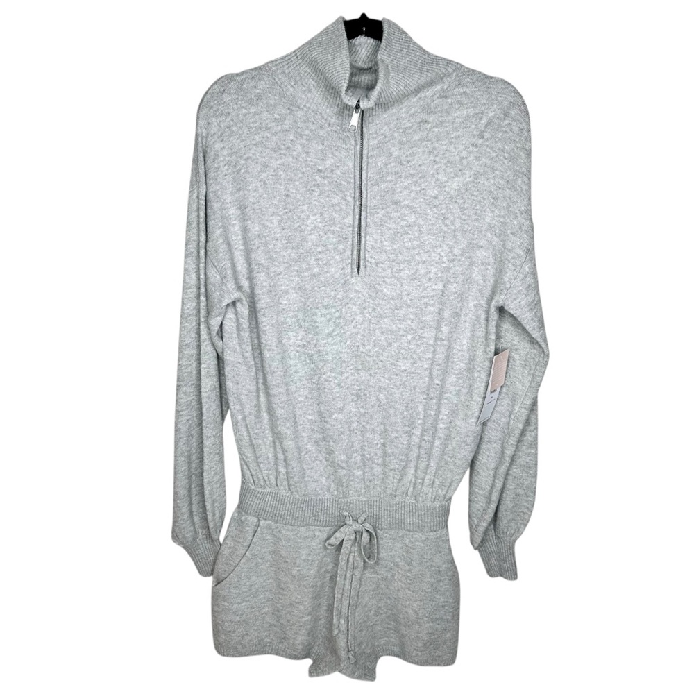 NWT Spiritual Gangster Super Soft Funnel Neck Romper Knit Sweater Jumpsuit XS - Picture 7 of 16